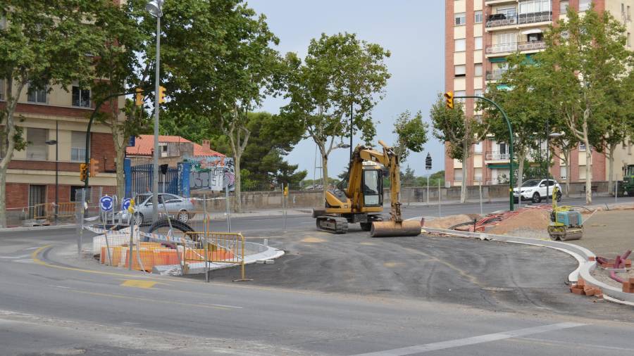 Imagen del cruce donde se habilitará la nueva rotonda. Foto: Ajuntament de Reus