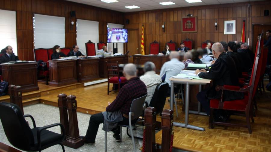 Imatge de la sala de l'Audiència de Tarragona. FOTO: ACN