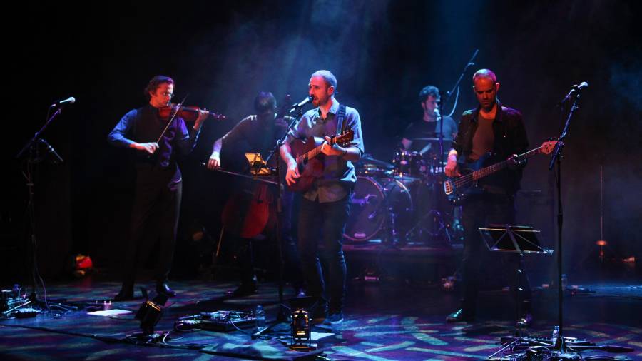 Los músicos de Blaumut, en una imagen del año pasado en el Teatre Bartrina. FOTO: Alba Mariné