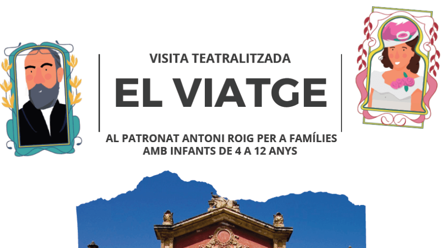 Visita teatralizada «El viatge» en el Patronat Antoni Roig. FOTO: Ajuntament de Torredembarra