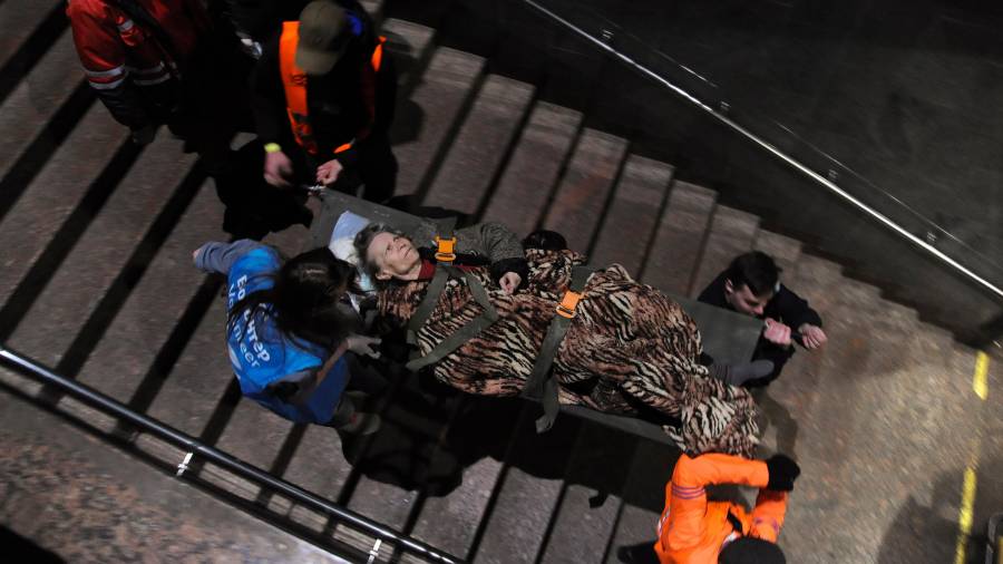 La tragedia continúa en Ucrania. Foto: Efe