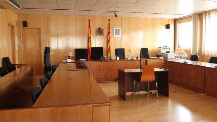 Sala de la Sección Segunda de la Audiencia Provincial de Tarragona. FOTO: LLUÍS MILIÁN