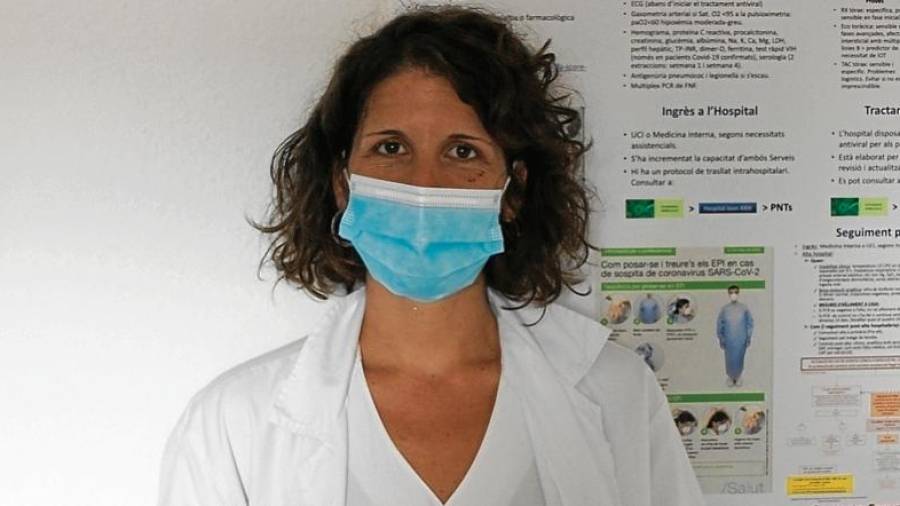 Laia Ser&oacute; Ballesteros, facultativa especialista del servicio de neurolog&iacute;a del Hospital Joan XXIII de Tarragona. Foto: Cedida