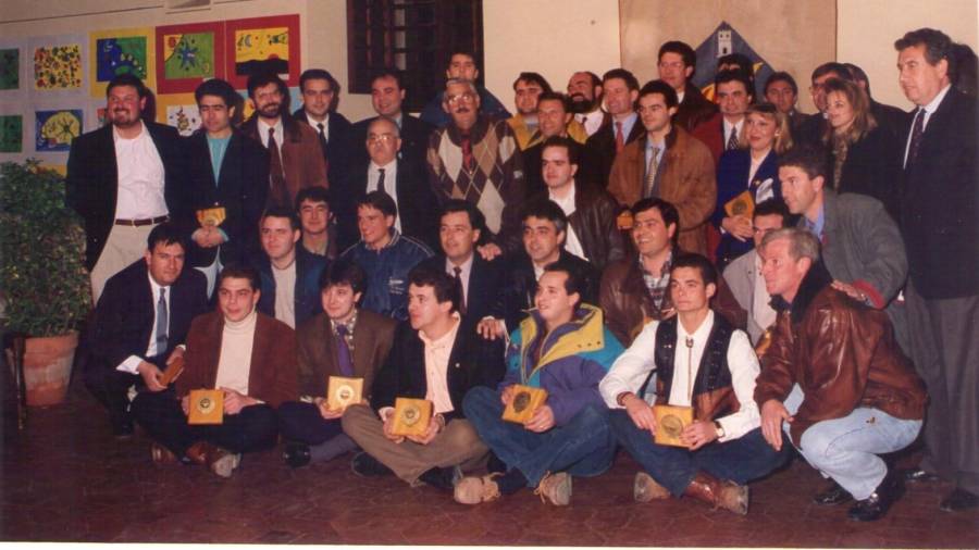 La Comissió de Festes de 1994. Foto: Cedida