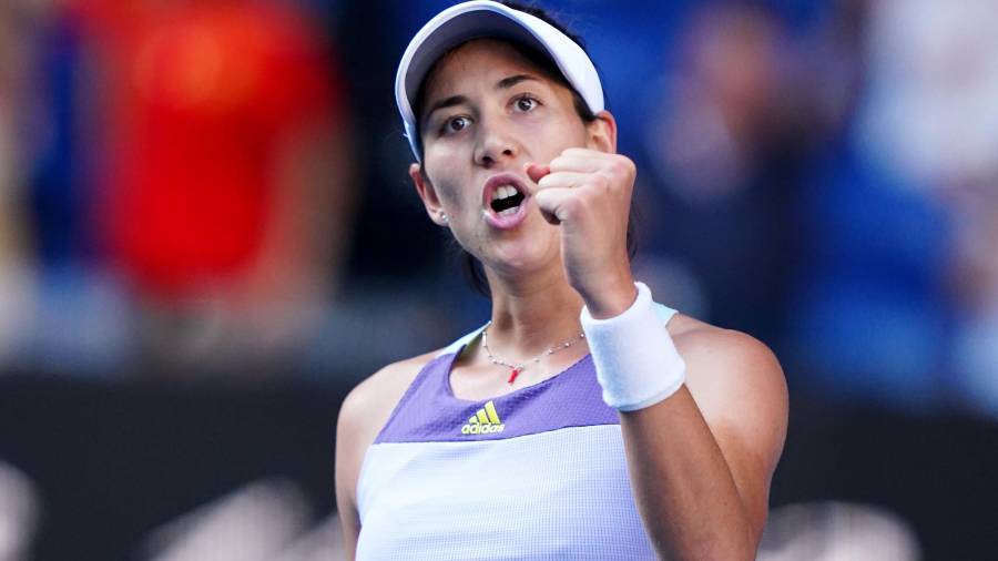 La tenista hispano-venezolana supera a Halep en semifinales del Open Australia. FOTO; EFE