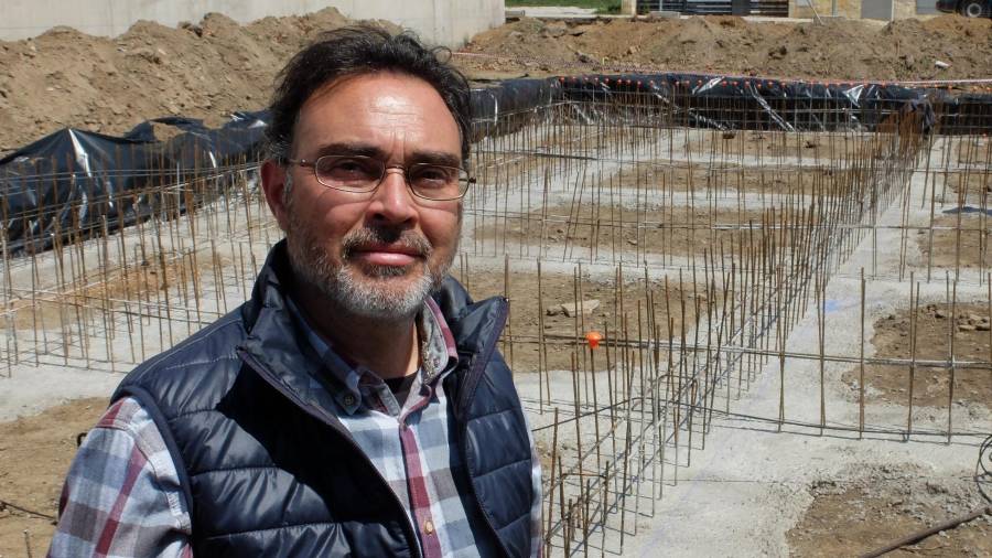 Antoni Sentís, escollit nou president del Gremi de la Construcció del Baix Camp. Foto: Cedida