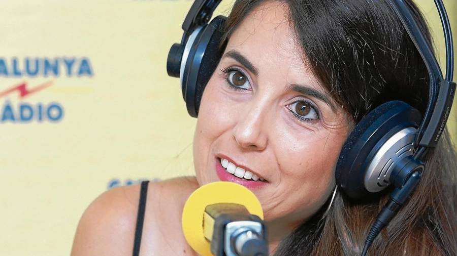 Laura Rosel durant la presentació de la nova temporada d’‘El matí de Catalunya Ràdio’. FOTO: Catalunya Ràdio