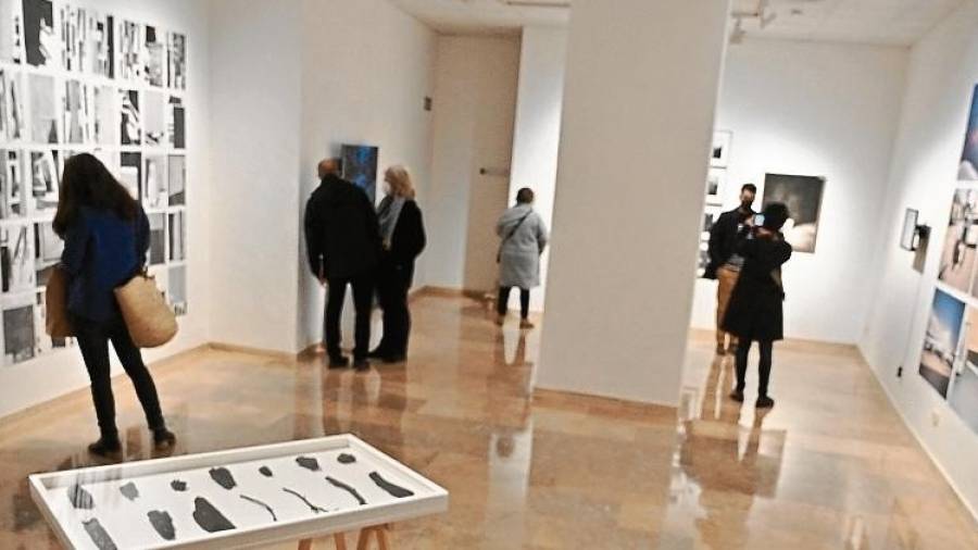 El Museu d’Art Modern de la Diputació de Tarragona, amb la mostra de les obres de la Biennal d’Art 2021. Foto: Alfredo González