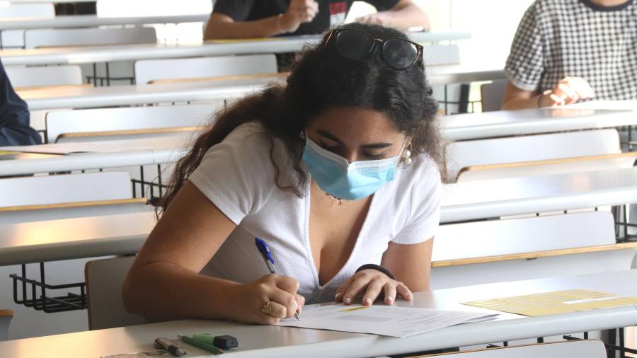 Las PAU empiezan en Tarragona con menos alumnos que en 2020