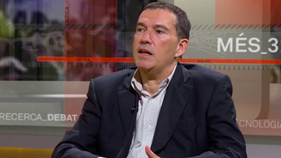 El abogado del presidente de la Generalitat cesado, Carles Puigdemont, en la causa contra el Govern por el referéndum del 1 de octubre, Jaume Alonso-Cuevillas, en TV3