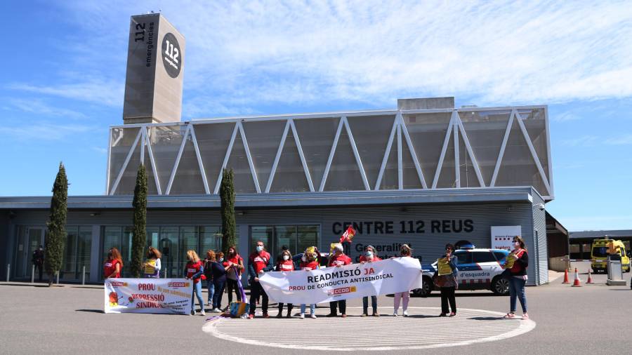 Els treballadors del CAT 112 de Reus es plantegen fer vaga. Foto: ACN