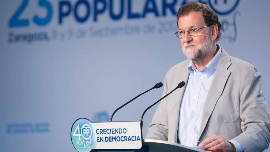 El president del govern, Mariano Rajoy. Foto: DT