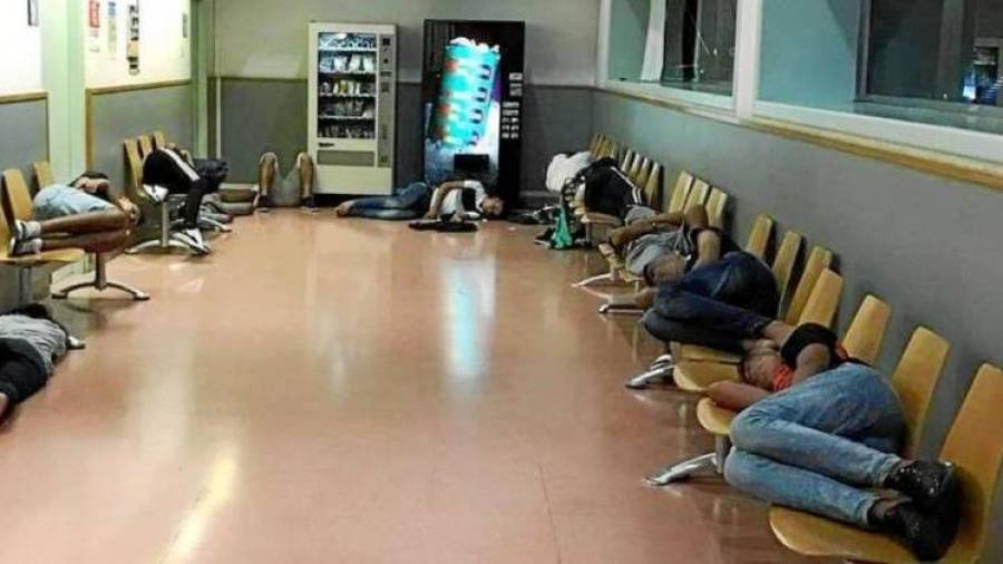 Menos extranjeros durmiendo en comisarías. FOTO: Cedida