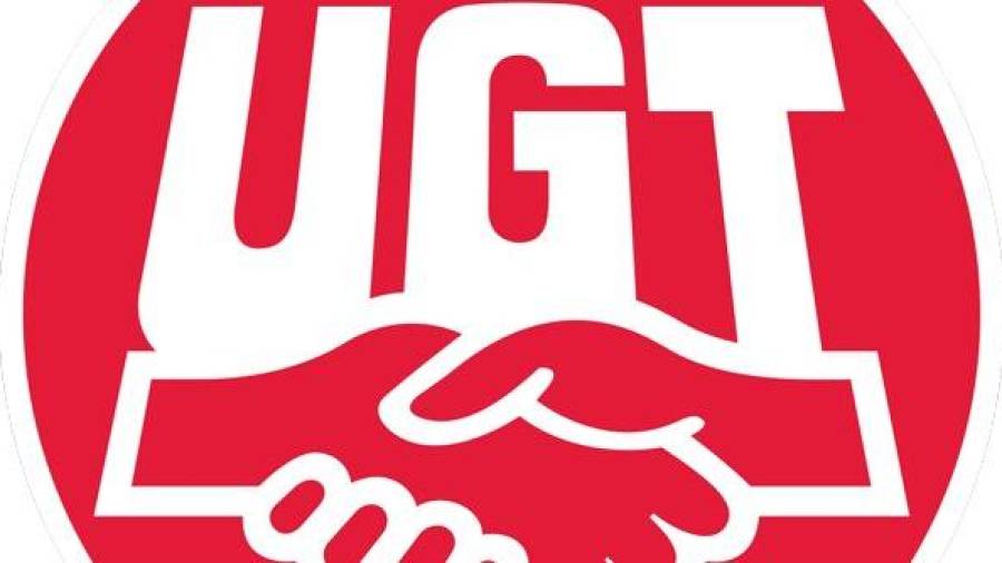 Logo de la Unión General de Trabajadores (UGT)