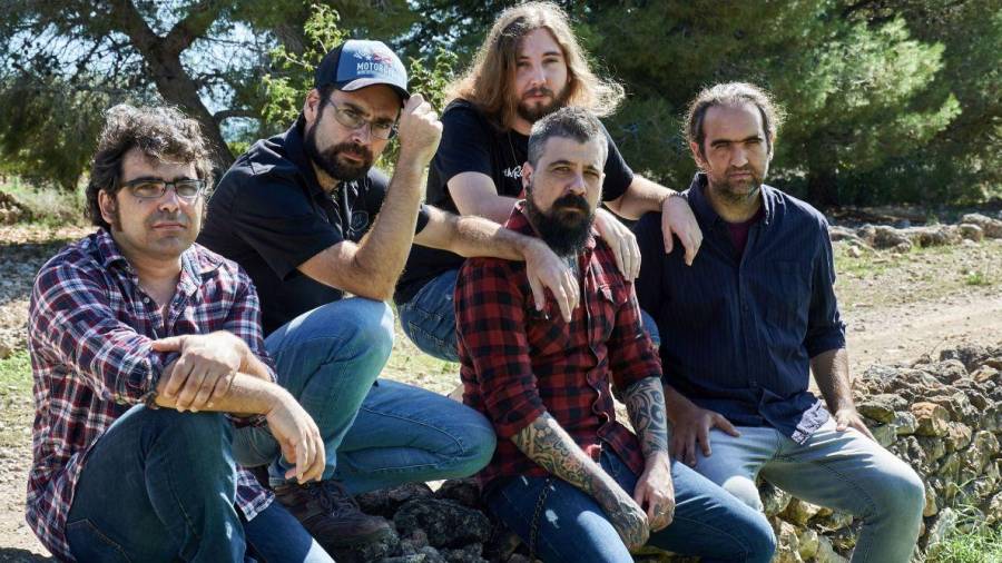 El grup de rock Guardafuegos presenta el seu nou disc. Foto: Cedida