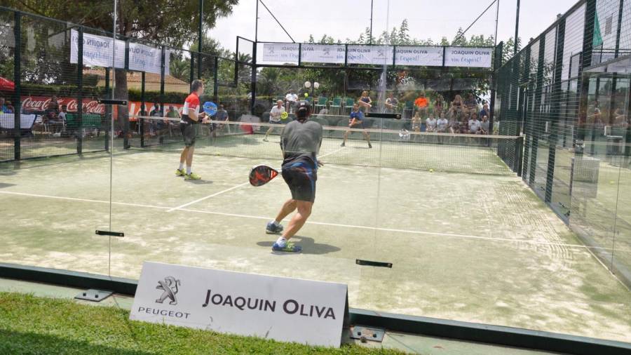 Uno de los partidos de la pasada edición del Gran Slam del Monterols. Foto: Cedida