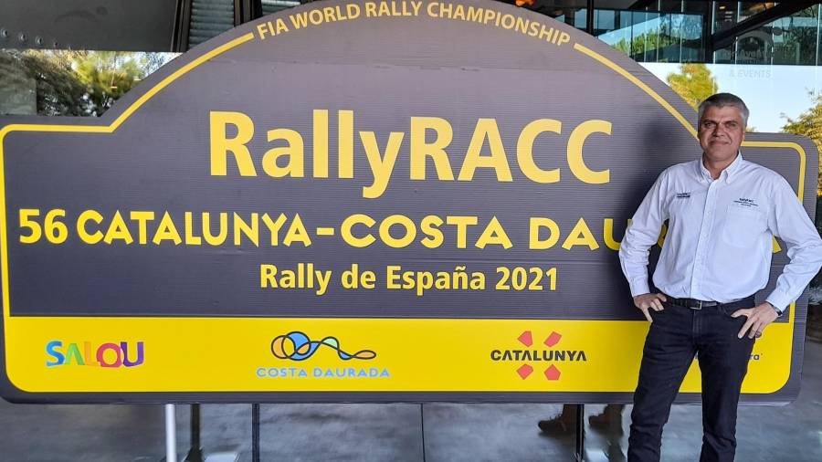 El nuevo director del RallyRACC Costa Daurada, Jordi Barrabés posa para el Diari. Foto: Iván Jérez