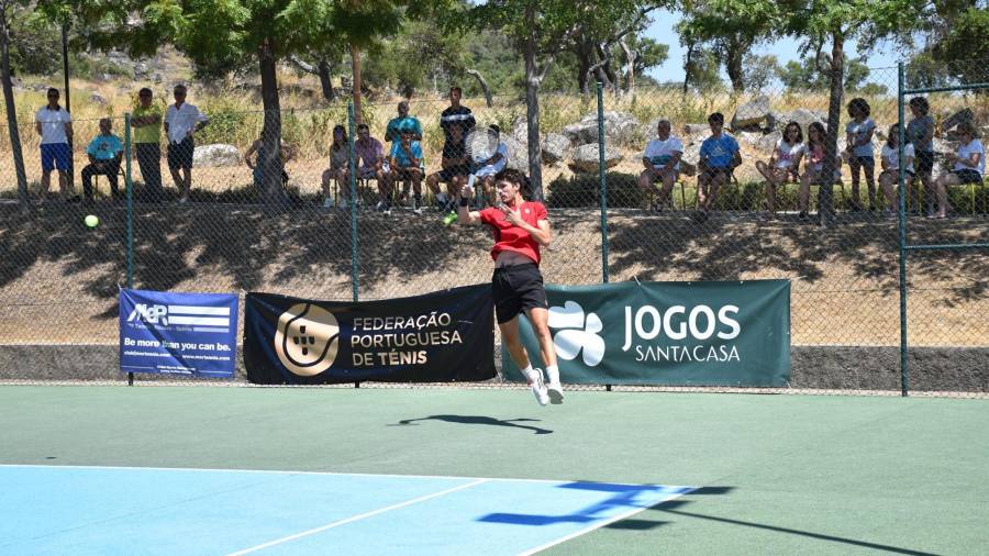 David Jordà acaba de jugar la final ITF de Idanha. FOTO: Clube Tenis idanha
