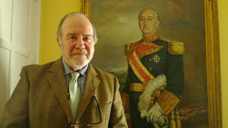 Juan Chicharro, presidente de la Fundación Francisco Franco. FOTO: cedida
