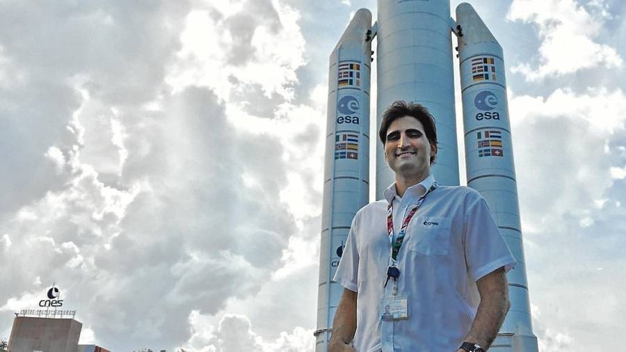 Ignasi Esteva trabaja en la NASA Europea desde la Guayana francesa. Foto: Cedida
