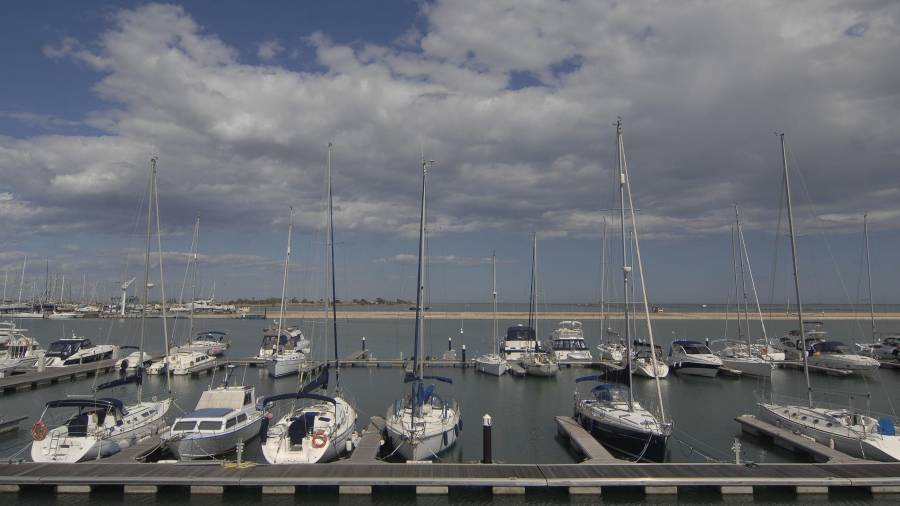 Imatge del port Sant Carles Marina de la Ràpita que quedarà unit amb Barcelona. FOTO: JOAN REVILLAS