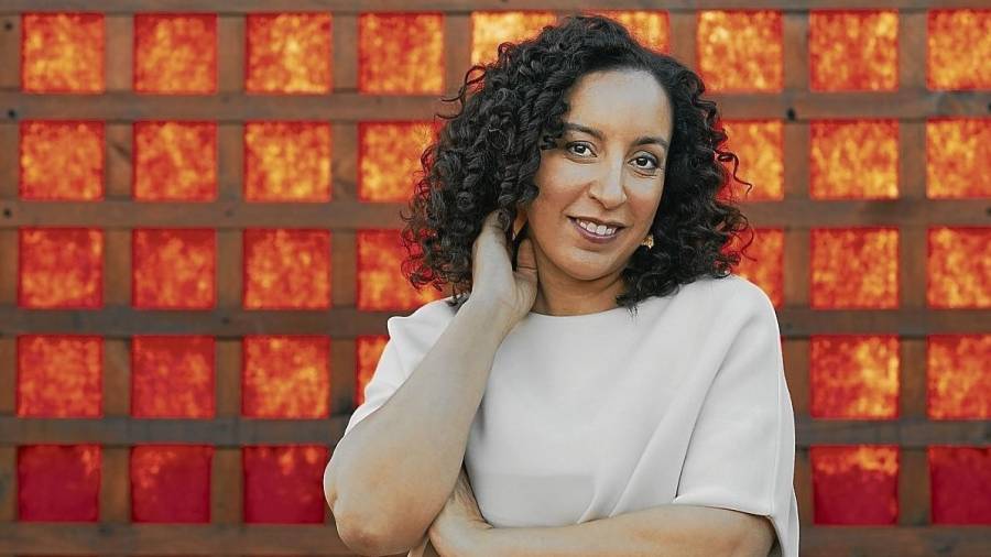 L'escriptora Najat El Hachmi.