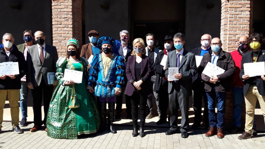 Lliurament dels diplomes dels 7 Tresors, ahir al Museu de Tortosa. FOTO:AJUNTAMENT DE TORTOSA