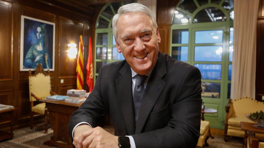Josep Poblet assegura que «s’han democratitzat les grans inversions en l’ens». FOTO: Pere Ferré