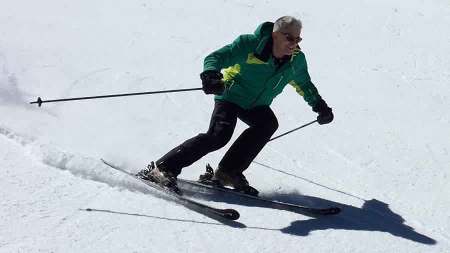 El periodista Toni Real es el encargado de inaugurar la feria Esquiades SnowFun que tiene lugar en firaReus este fin de semana. FOTO: CEDIDA
