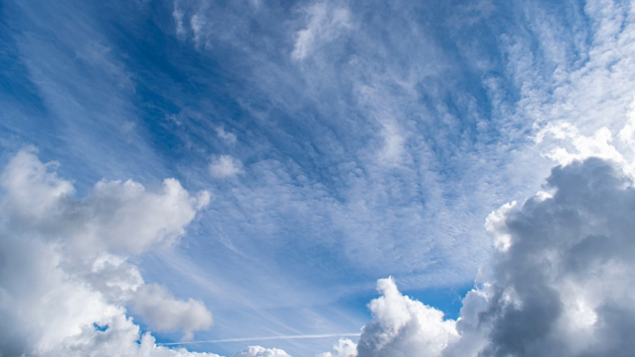 Un cielo nuboso. FOTO: PIXABAY
