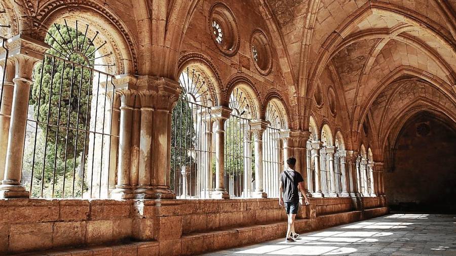El claustro de la Catedral de Tarragona es uno de los principales atractivos para los visitantes, que pueden descubrir sus secretos. FOTO: Pere Ferré