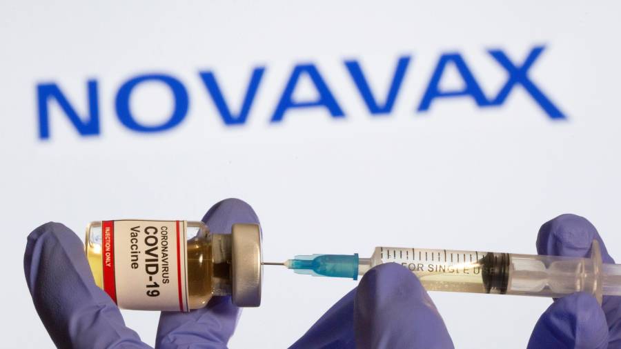 Imagen de la vacuna de Novavax. Cedida