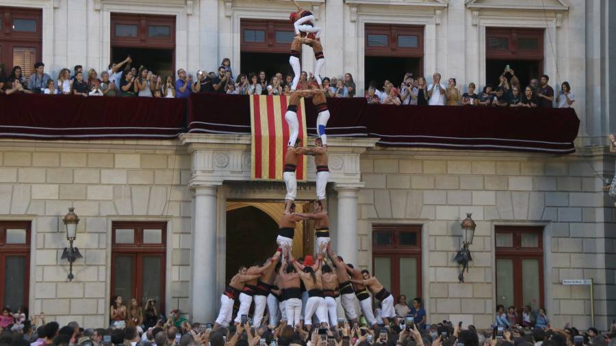 Reus tornarà a celebrar la diada castellera del Mercadal el pròxim 3 d'octubre. Foto: ACN