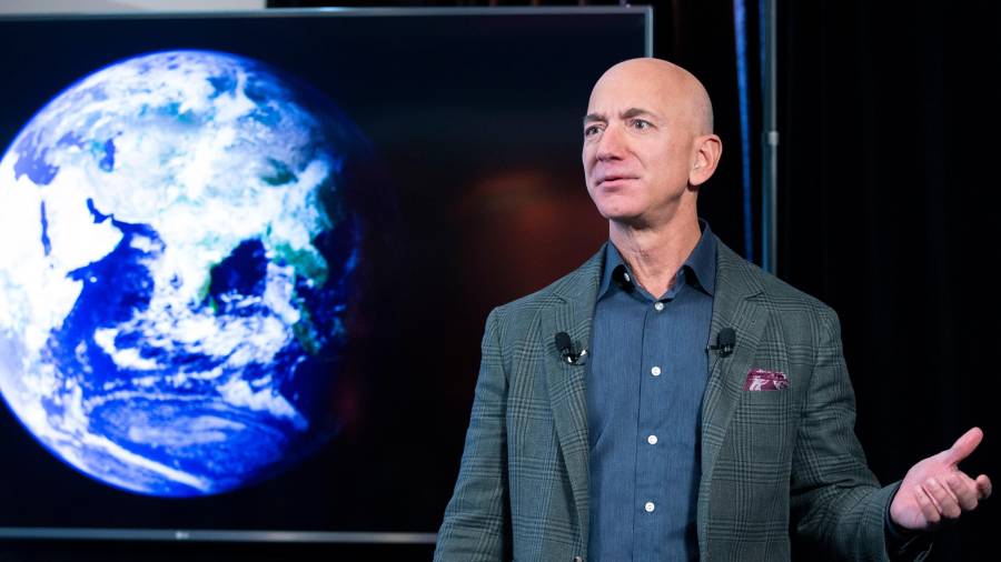 El fundador y máximo responsable de Amazon, Jeff Bezos. FOTO: EFE