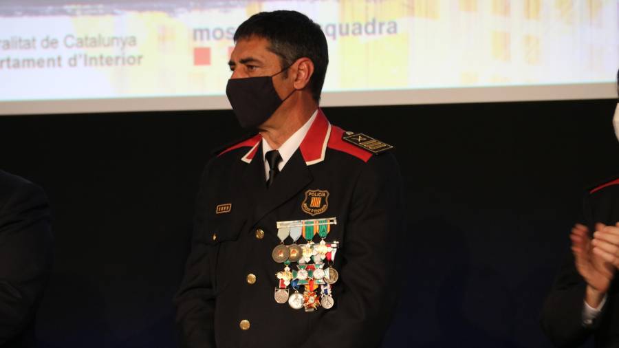 El Mayor de los Mossos d'Esquadra, Josep Lluís Trapero. Foto: ACN