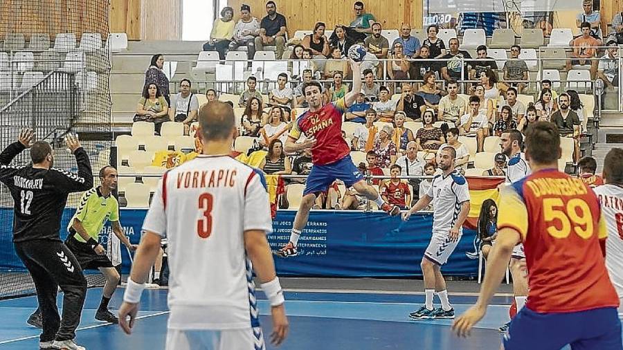 La selección española de balonmano se enfrenta a las 13 horas a Croacia en el Palau d’Esports. FOTO: Tarragona 2018