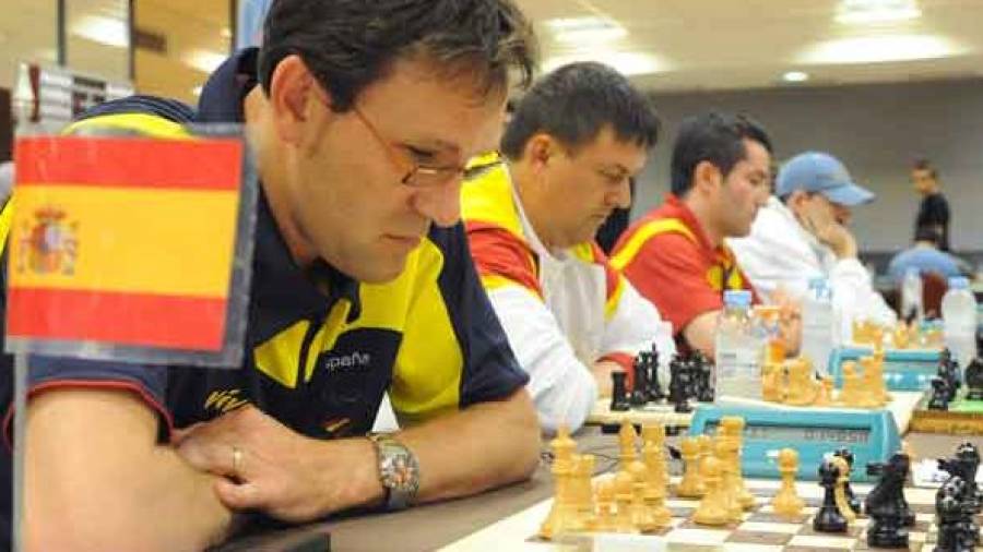 El vendrellense Manuel Palacio, tetracampeón de ajedrez. FOTO: http://www.olympodeportivo.es