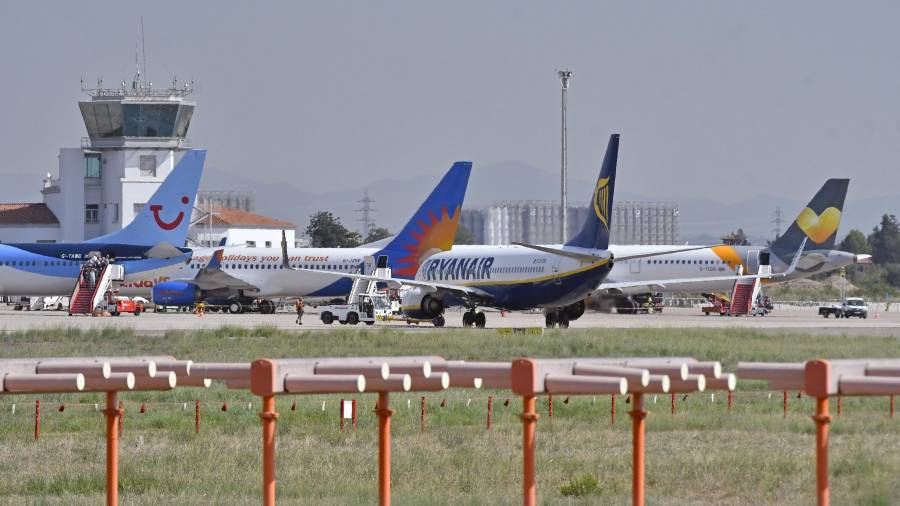 Imagen del aeropuerto de Reus del verano de 2019. Foto: A. González