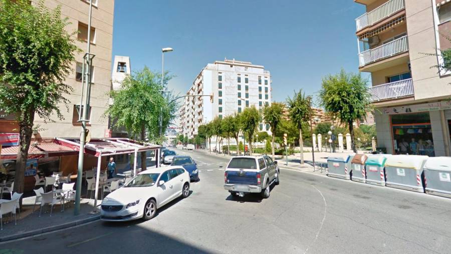 Avenida Ramón y Cajal de Tarragona, donde sucedieron los hechos
