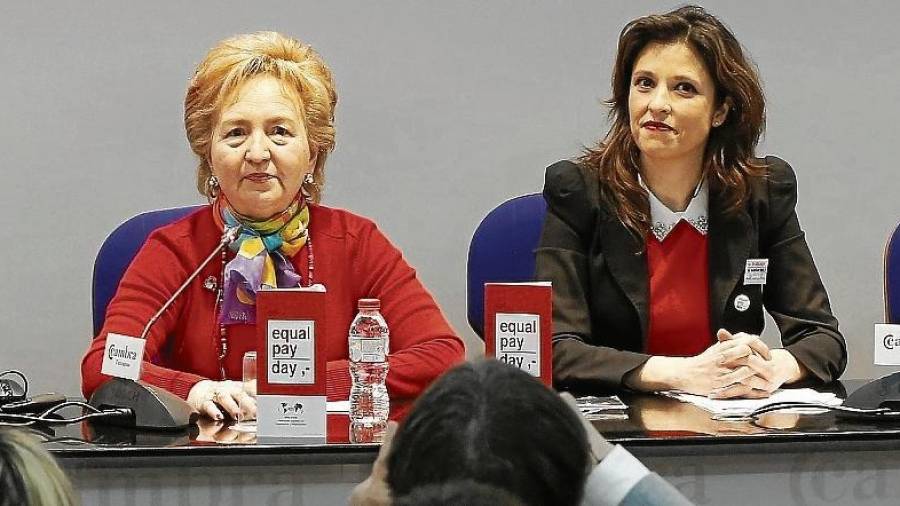 Laura Roigé y Sonia Mateo son las máximas representantes de ADE/BPW Tarragona. FOTO: DT