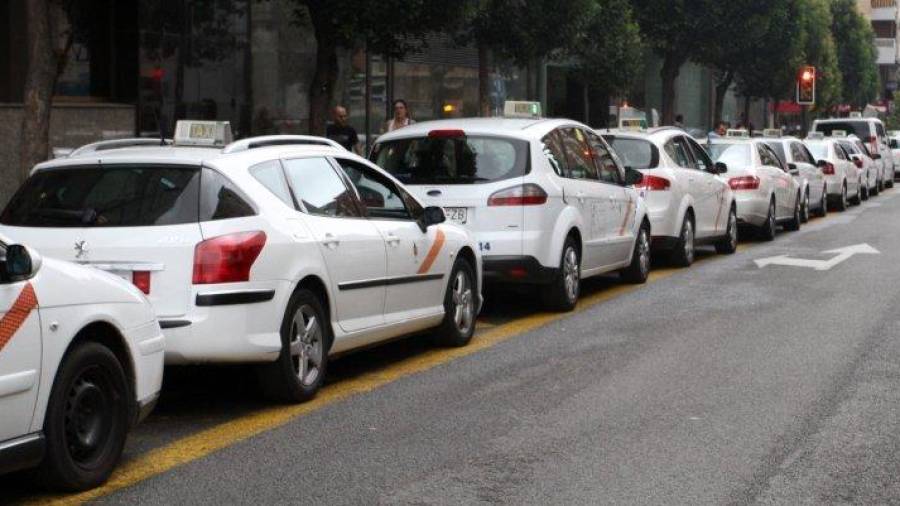 Dimecres dia 29, l'Agrupació de Taxis Tarragona farà serveis mínims.