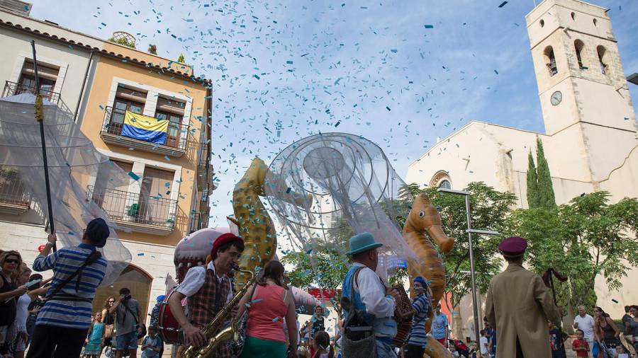 La cercavila és un dels actes més concorreguts de la festa a Vila-seca. Està programat pel diumenge 30.