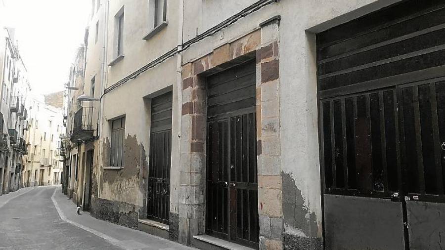 Imatge del carrer dels Metges on es presentarà la cooperativa a Valls. FOTO: Alba Tudó