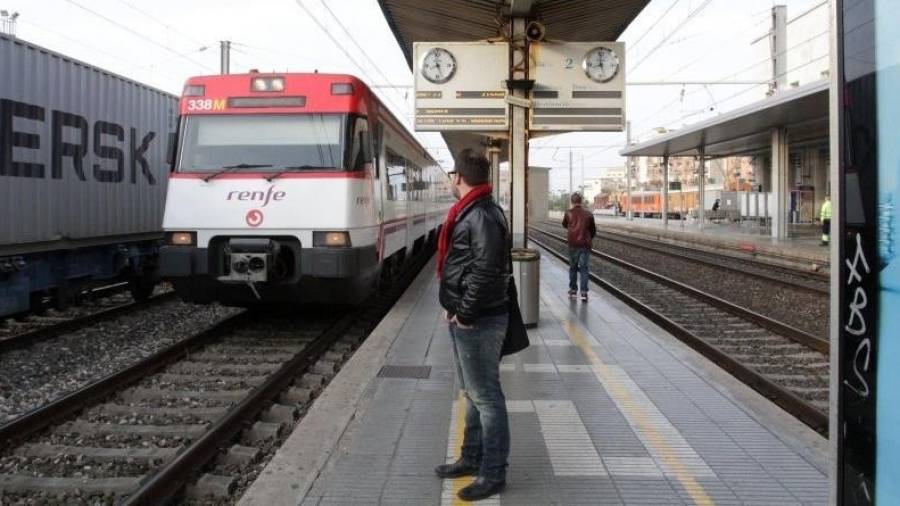 Imagen de la estación de tren de Tarragona.