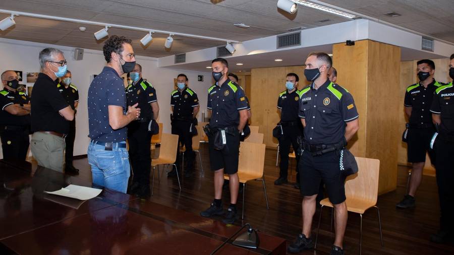 La policía local de Vila-seca suma 16 nuevos agentes. FOTO: Aj. Vila-seca