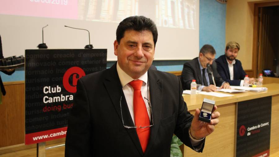 Francesc Faiges, nou presidente de la Cambra de Comerç de Tortosa. FOTO: Cedida