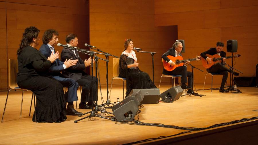 El cante flamenc d'Estrella Morente, a l'auditori Josep Carreras de Vila-seca.