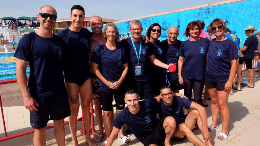 Los nadadores del CN Tarraco tuvieron un protagonismo destacado en la piscina Sylvia Fontana. FOTO: CN Tarraco