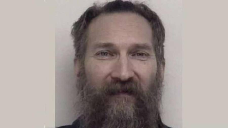 El detenido, Mark Latunski.Cárcel del Condado de Shiawassee.