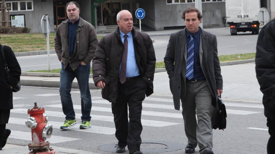 Baldomero Rovira, en una imagen de archivo, dirigiéndose a los juzgados de Reus FOTO: DT